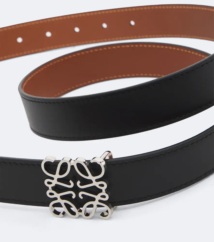 Loewe Anagram reversible leather belt | Thumbnail 2
