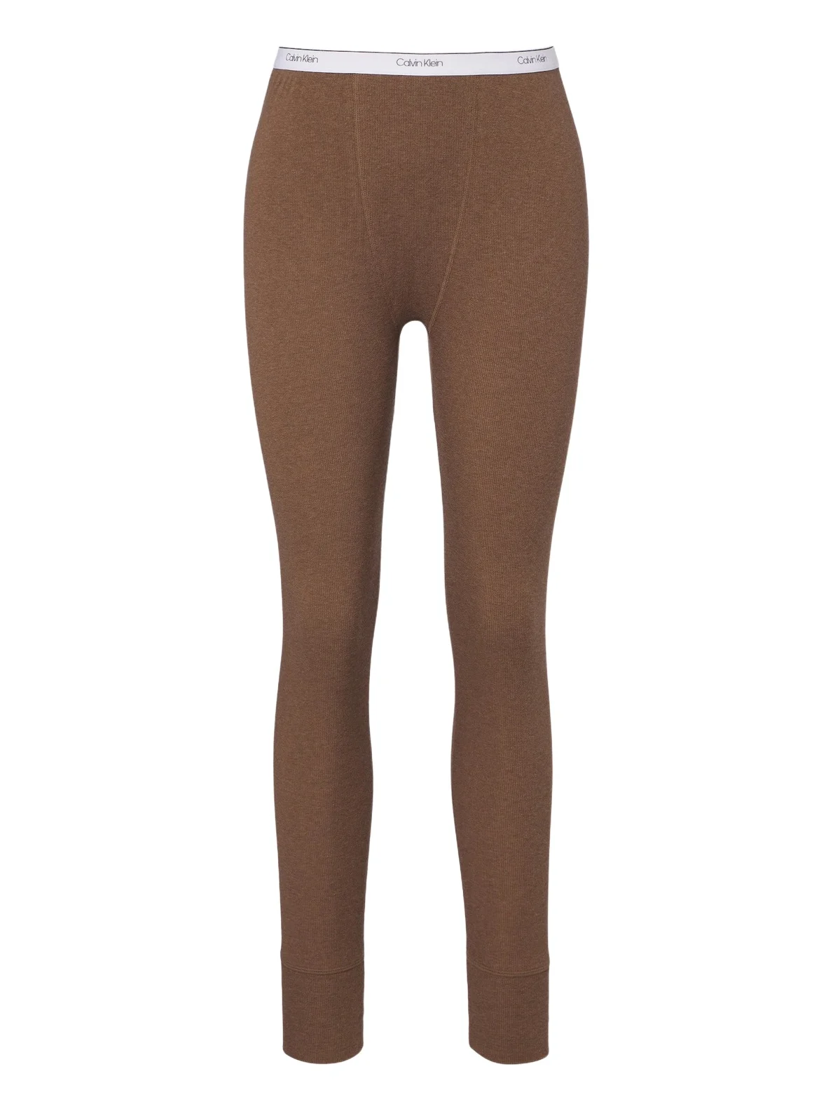 Calvin Klein Collection Rosalie ribbed-knit cotton-blend leggings