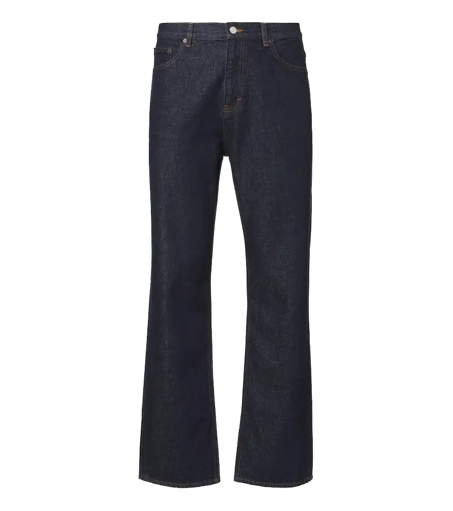 Frame Mid-rise wide-leg jeans