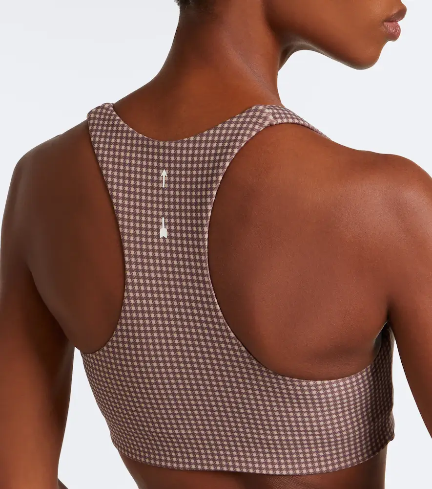 The Upside Palacio Getta houndstooth sports bra | Thumbnail 3