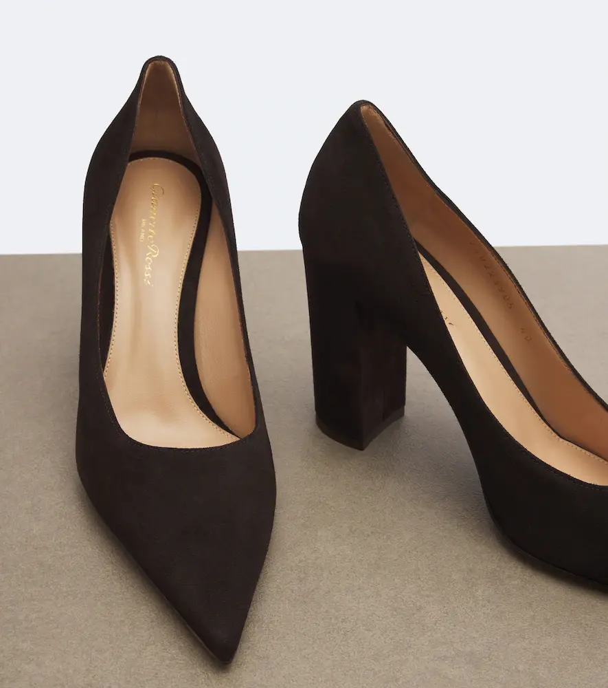 Gianvito Rossi Piper suede pumps | Thumbnail 4