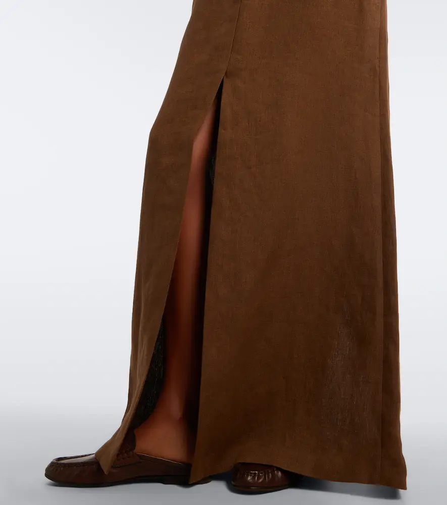 Brunello Cucinelli Linen maxi skirt | Thumbnail 4 Brunello Cucinelli Linen maxi skirt | Thumbnail 4
