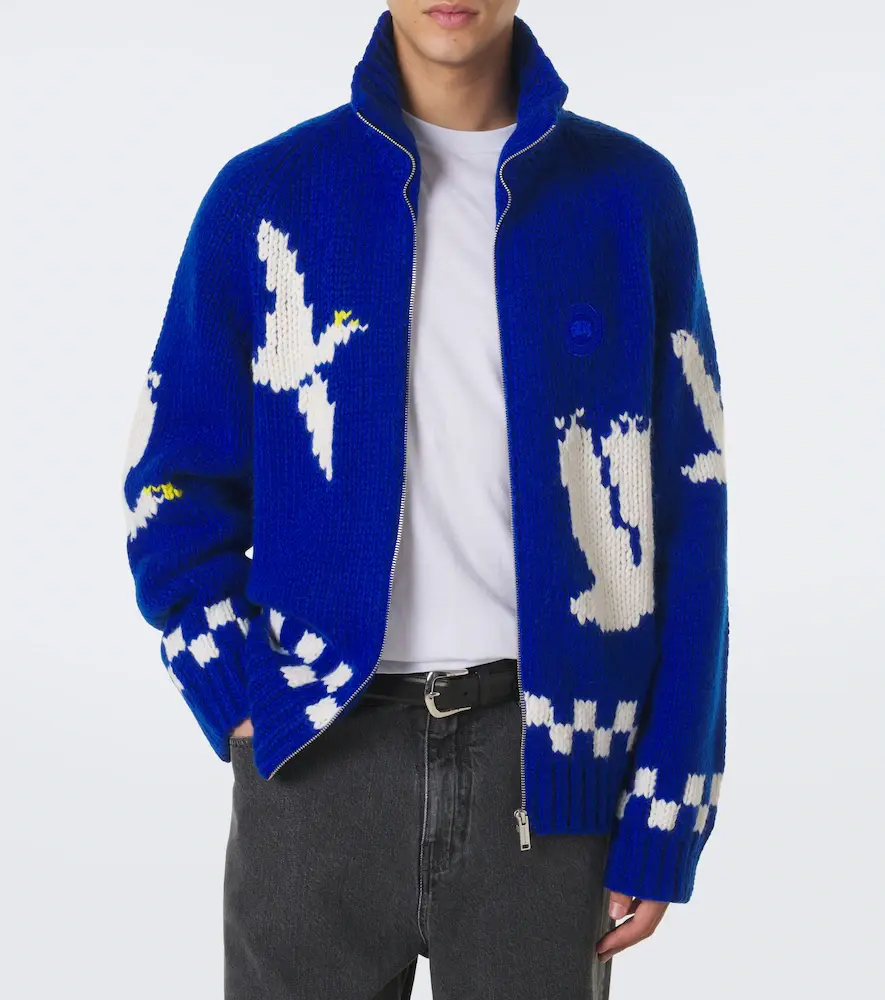 Canada Goose Intarsia wool and alpaca zip-up sweater | Thumbnail 2 Canada Goose Intarsia wool and alpaca zip-up sweater | Thumbnail 2