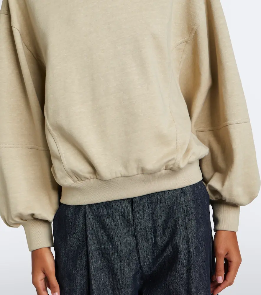 Brunello Cucinelli Monili cotton and linen sweatshirt | Thumbnail 3 Brunello Cucinelli Monili cotton and linen sweatshirt | Thumbnail 3