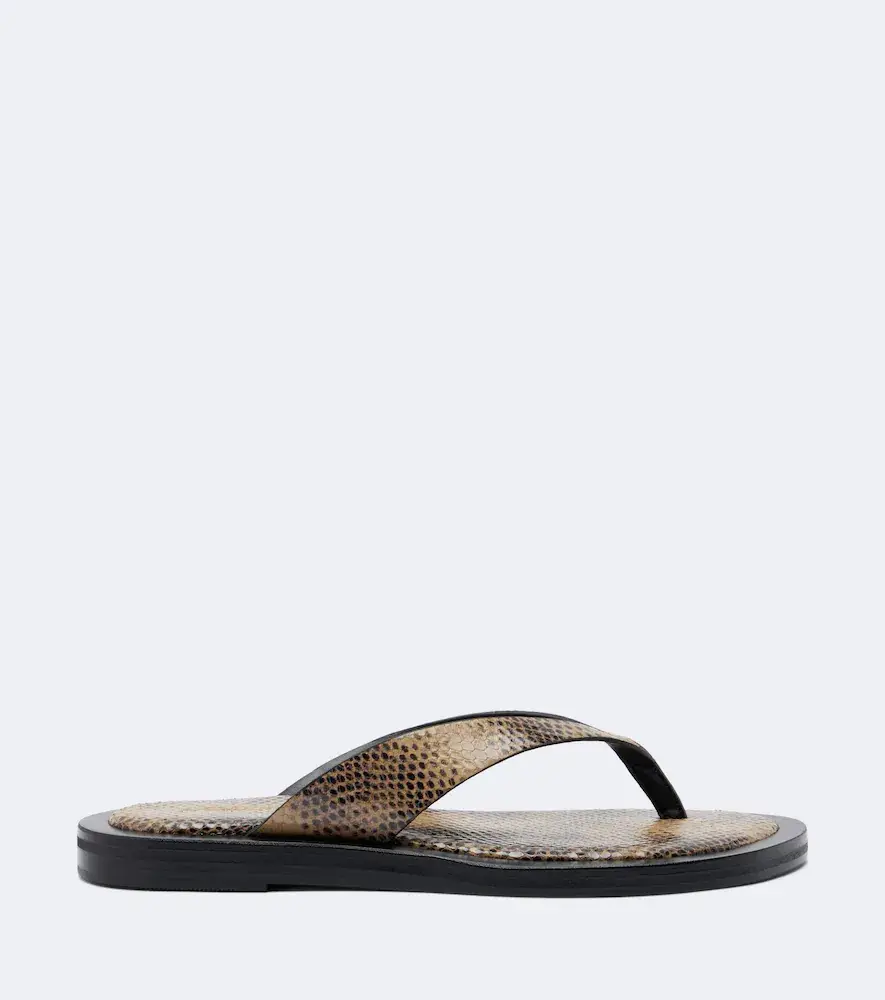 A Emery A. Emery Marcelle snake-effect leather thong sandals | Thumbnail 2 A Emery A. Emery Marcelle snake-effect leather thong sandals | Thumbnail 2