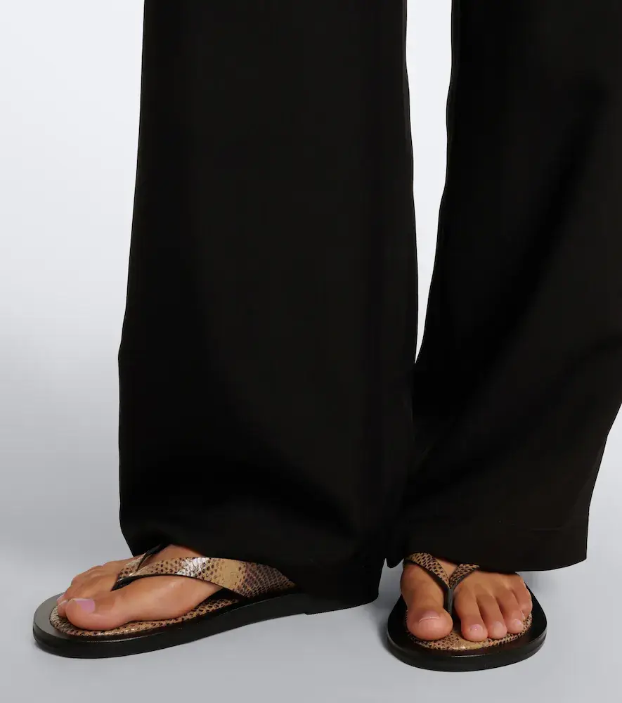 A Emery A. Emery Marcelle snake-effect leather thong sandals | Thumbnail 5 A Emery A. Emery Marcelle snake-effect leather thong sandals | Thumbnail 5
