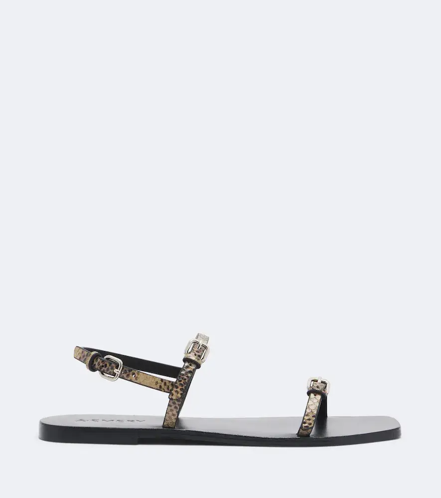 A Emery A. Emery Adley snake-effect leather sandals | Thumbnail 3 A Emery A. Emery Adley snake-effect leather sandals | Thumbnail 3
