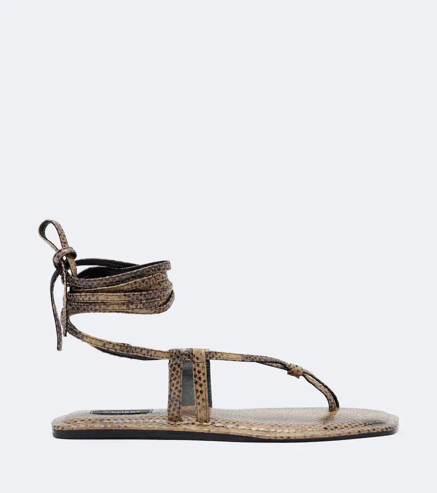A Emery A. Emery Raslo snake-effect leather sandals | Thumbnail 2 A Emery A. Emery Raslo snake-effect leather sandals | Thumbnail 2