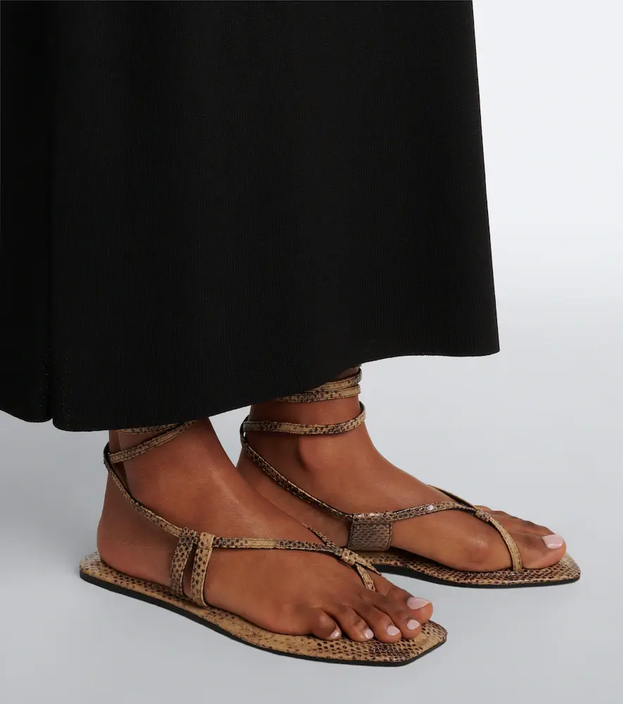 A Emery A. Emery Raslo snake-effect leather sandals | Thumbnail 6 A Emery A. Emery Raslo snake-effect leather sandals | Thumbnail 6