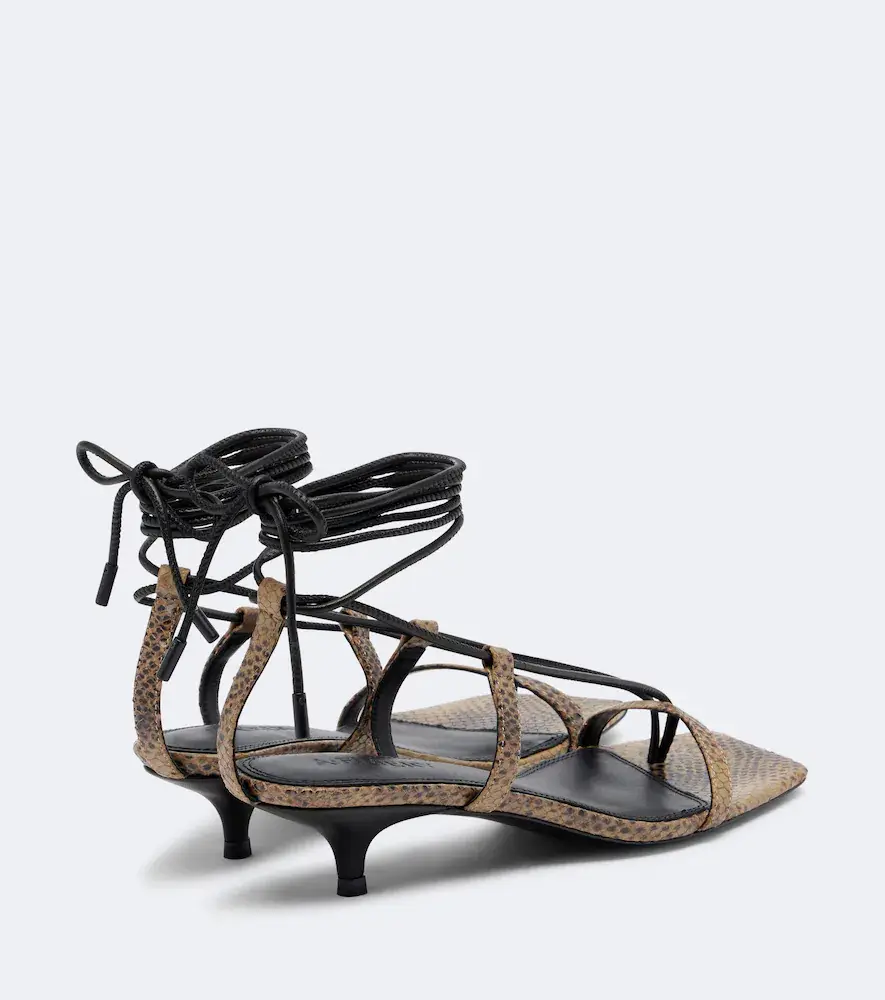 A Emery A. Emery Epps snake-effect leather sandals | Thumbnail 4 A Emery A. Emery Epps snake-effect leather sandals | Thumbnail 4