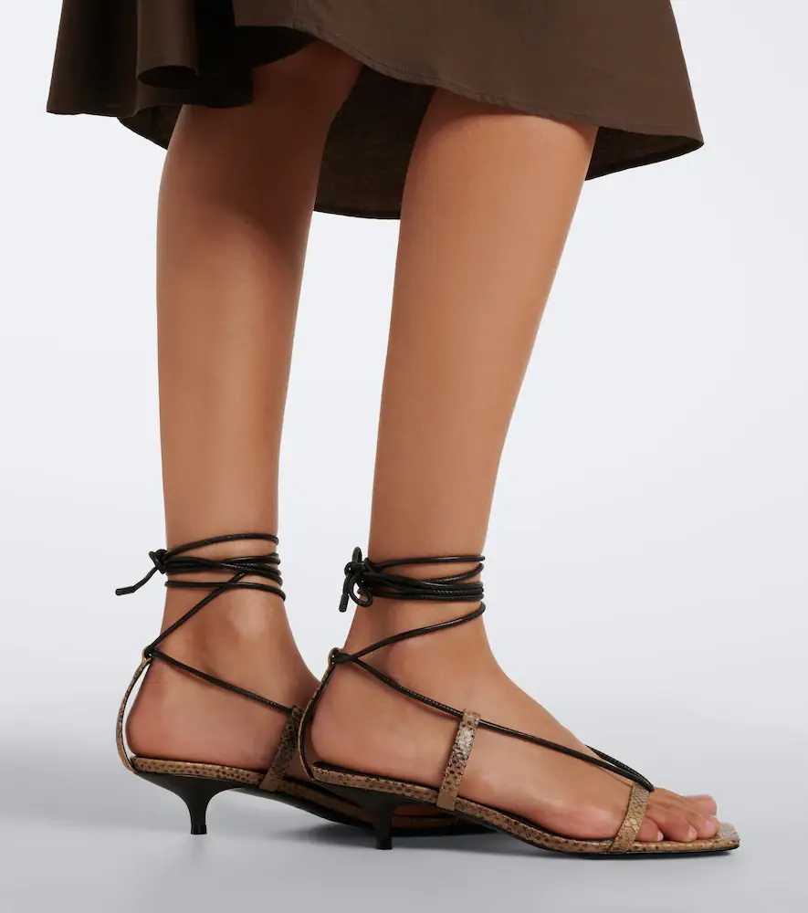 A Emery A. Emery Epps snake-effect leather sandals | Thumbnail 5 A Emery A. Emery Epps snake-effect leather sandals | Thumbnail 5
