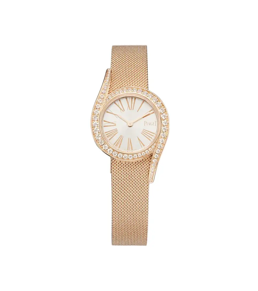 Limelight Gala embellished 18kt rose gold watch Limelight Gala embellished 18kt rose gold watch