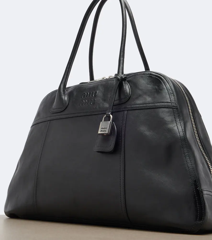 Miu Miu Vivant leather bowling bag | Thumbnail 2 Miu Miu Vivant leather bowling bag | Thumbnail 2