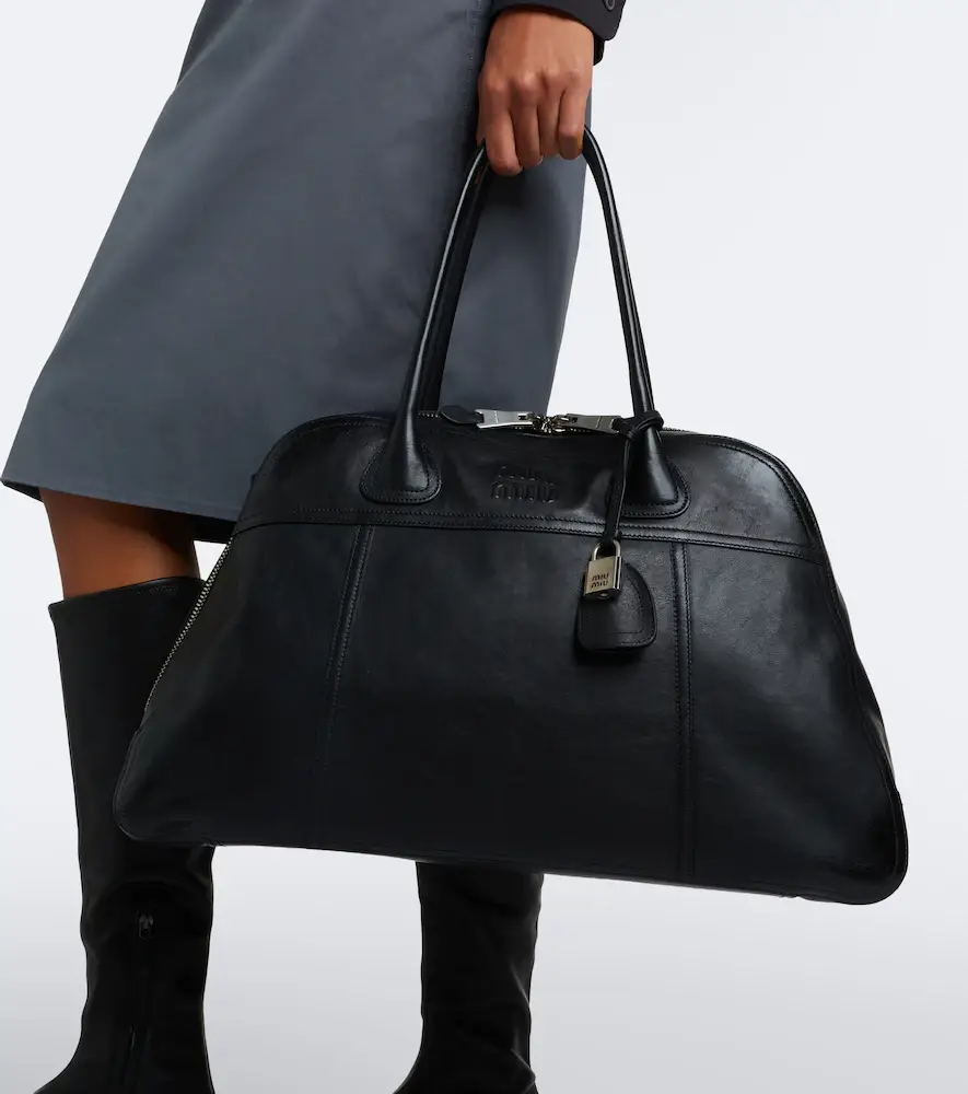 Miu Miu Vivant leather bowling bag | Thumbnail 5 Miu Miu Vivant leather bowling bag | Thumbnail 5