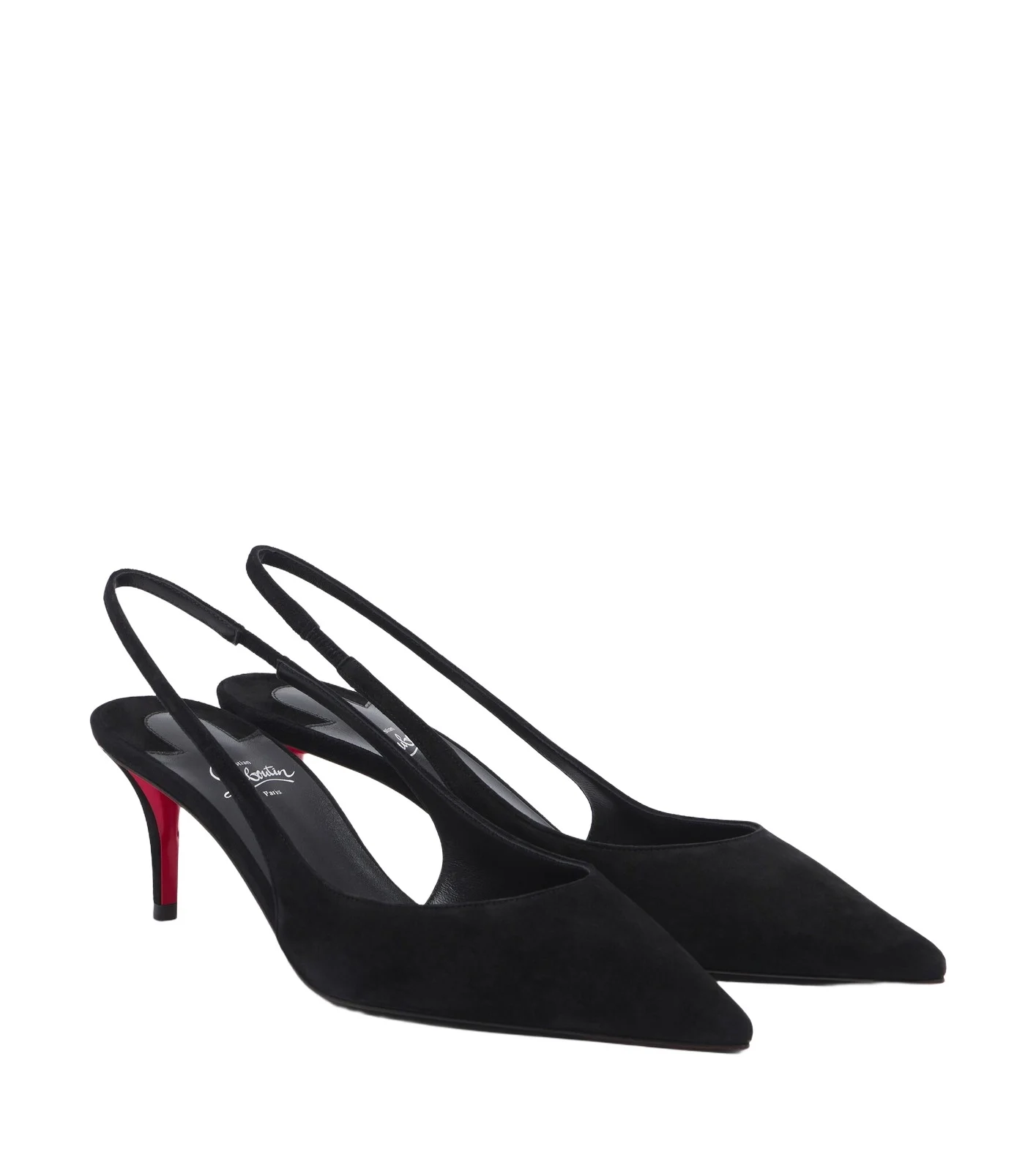 Miss Z suede slingback pumps