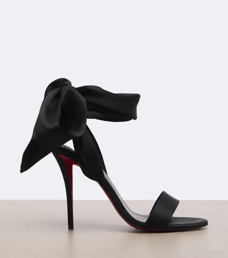 Christian Louboutin Miss Z satin sandals | Thumbnail 2 Christian Louboutin Miss Z satin sandals | Thumbnail 2