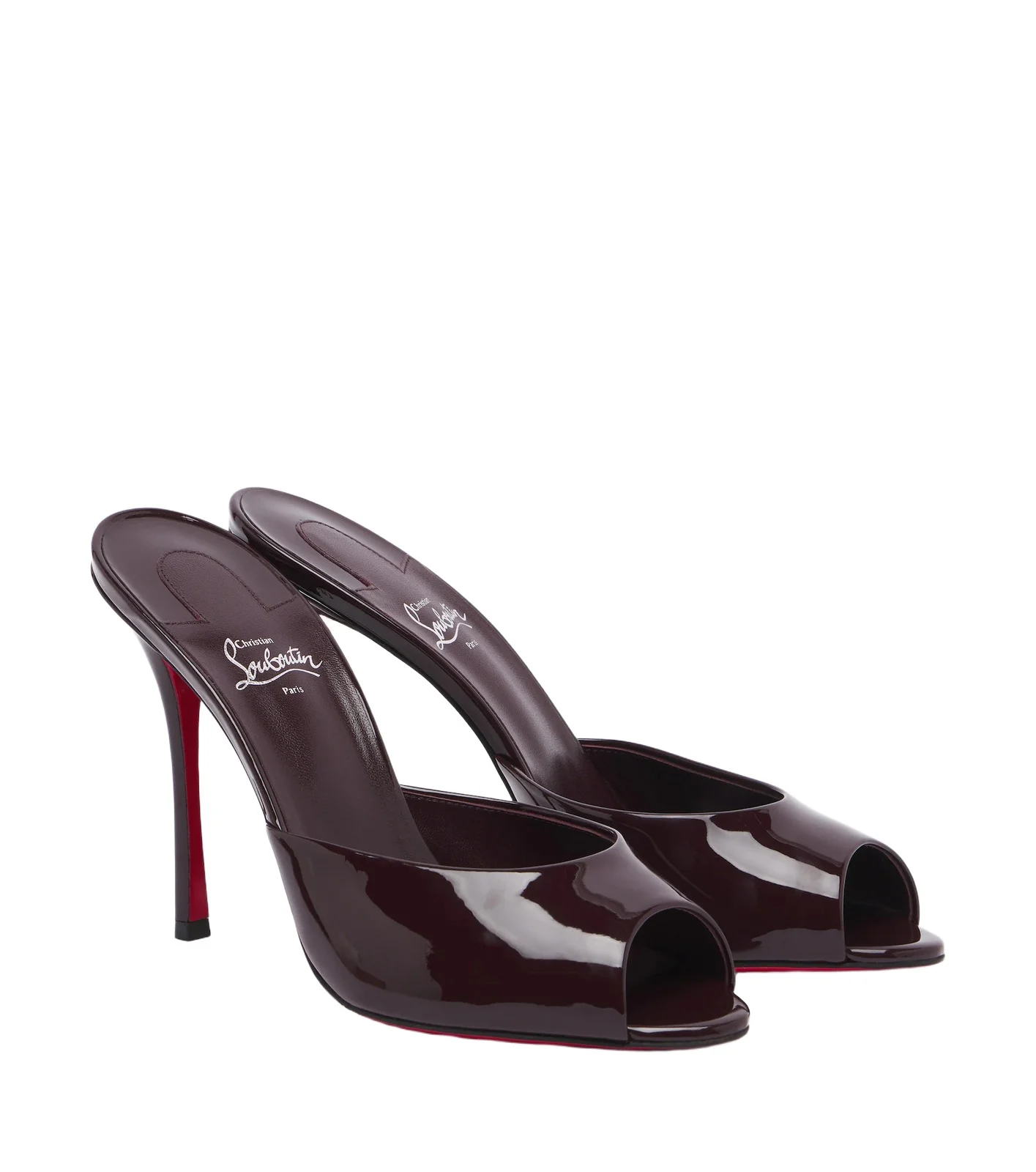 Christian Louboutin Me Dolly patent leather mules