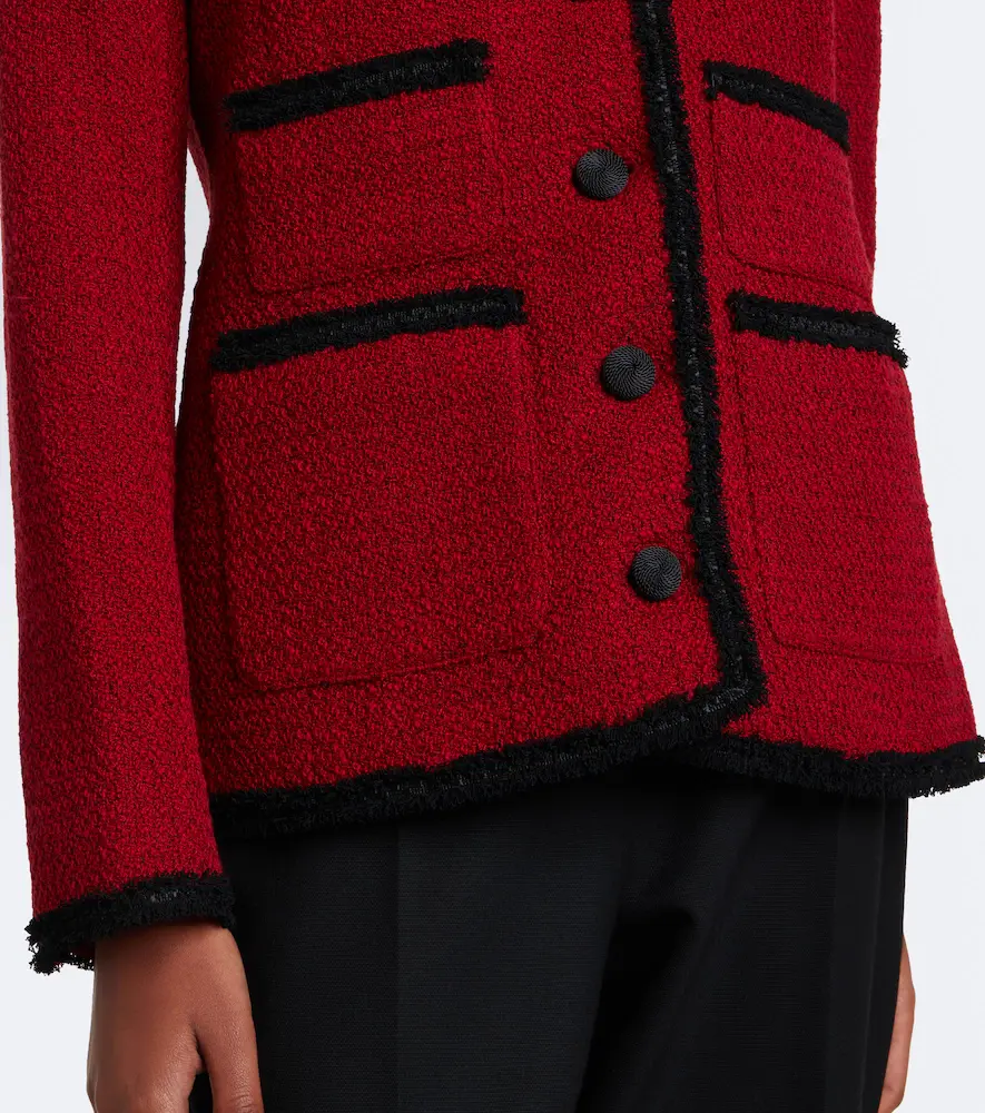 Veronica Beard Cyrene tweed blazer | Thumbnail 4 Veronica Beard Cyrene tweed blazer | Thumbnail 4