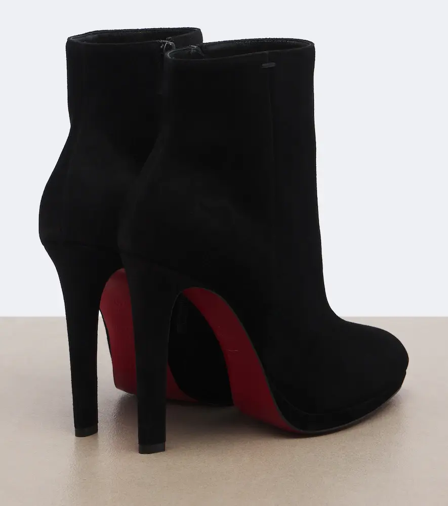 Christian Louboutin Fannylove suede platform ankle boots | Thumbnail 3 Christian Louboutin Fannylove suede platform ankle boots | Thumbnail 3