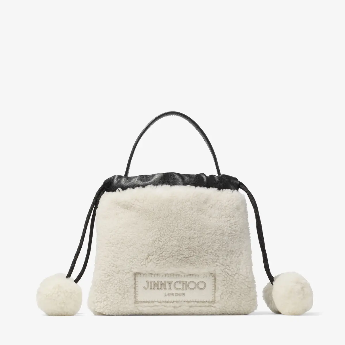 Jimmy Choo Drawstring Pouch Top Handle | Thumbnail 2 Jimmy Choo Drawstring Pouch Top Handle | Thumbnail 2