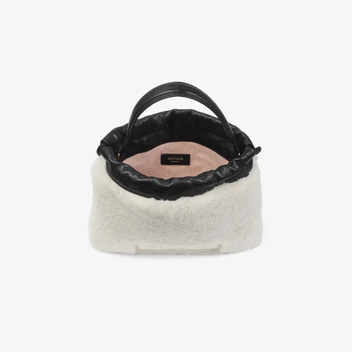 Jimmy Choo Drawstring Pouch Top Handle | Thumbnail 6 Jimmy Choo Drawstring Pouch Top Handle | Thumbnail 6