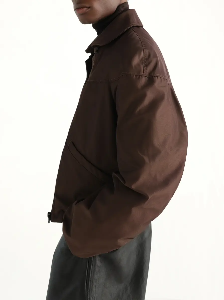 Lemaire Puffer Blouson in Praline | Thumbnail 3 Lemaire Puffer Blouson in Praline | Thumbnail 3