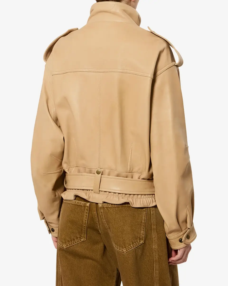 Isabel Marant Farza Leather Jacket | Thumbnail 3 Isabel Marant Farza Leather Jacket | Thumbnail 3