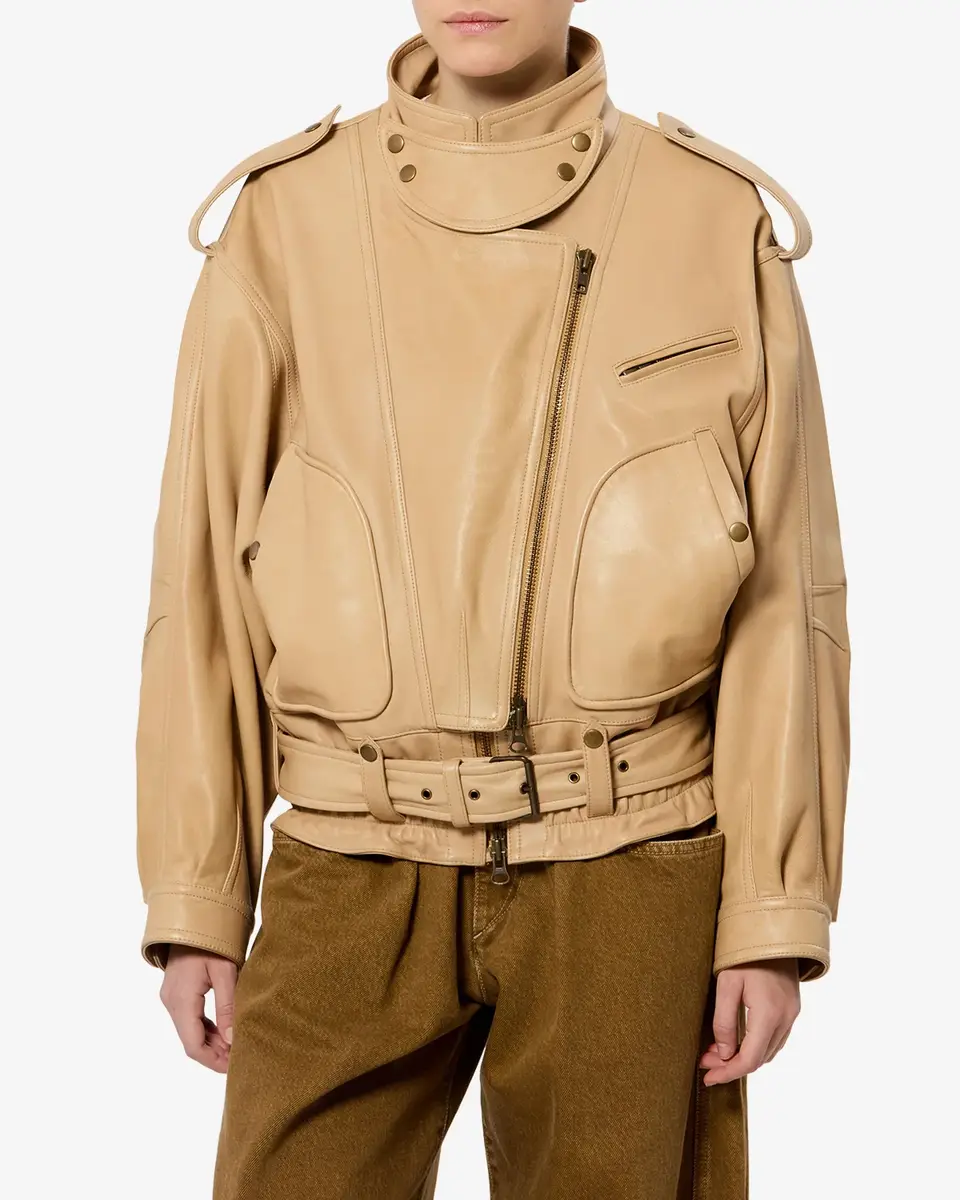 Isabel Marant Farza Leather Jacket | Thumbnail 5 Isabel Marant Farza Leather Jacket | Thumbnail 5