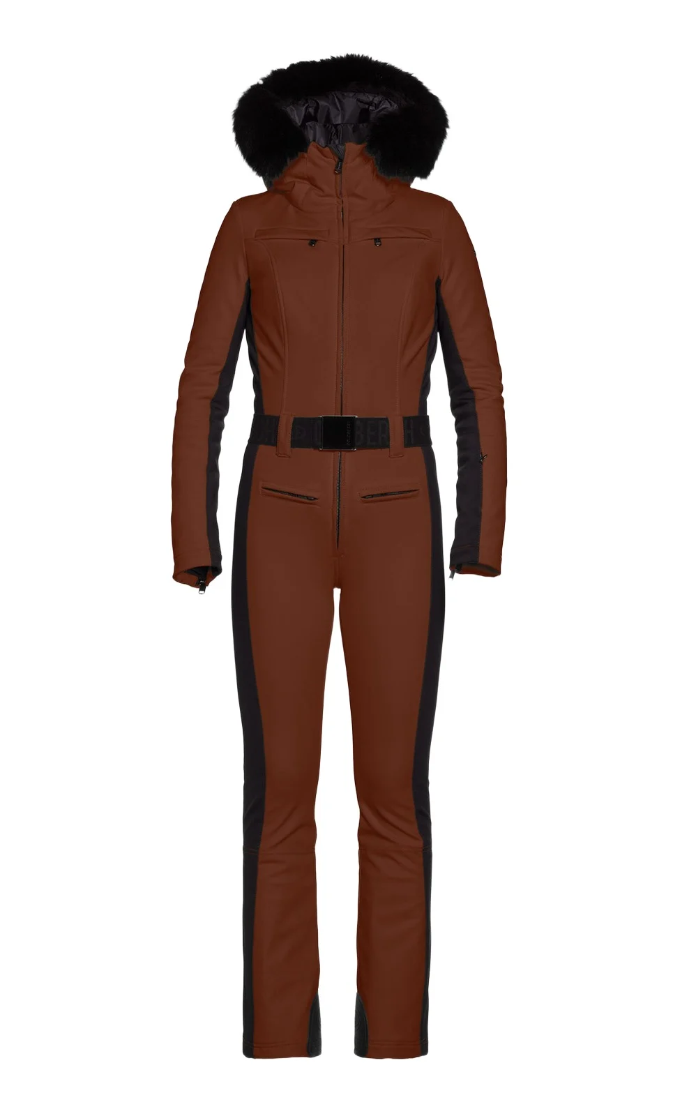 Parry Faux Fur Down Ski Suit Parry Faux Fur Down Ski Suit