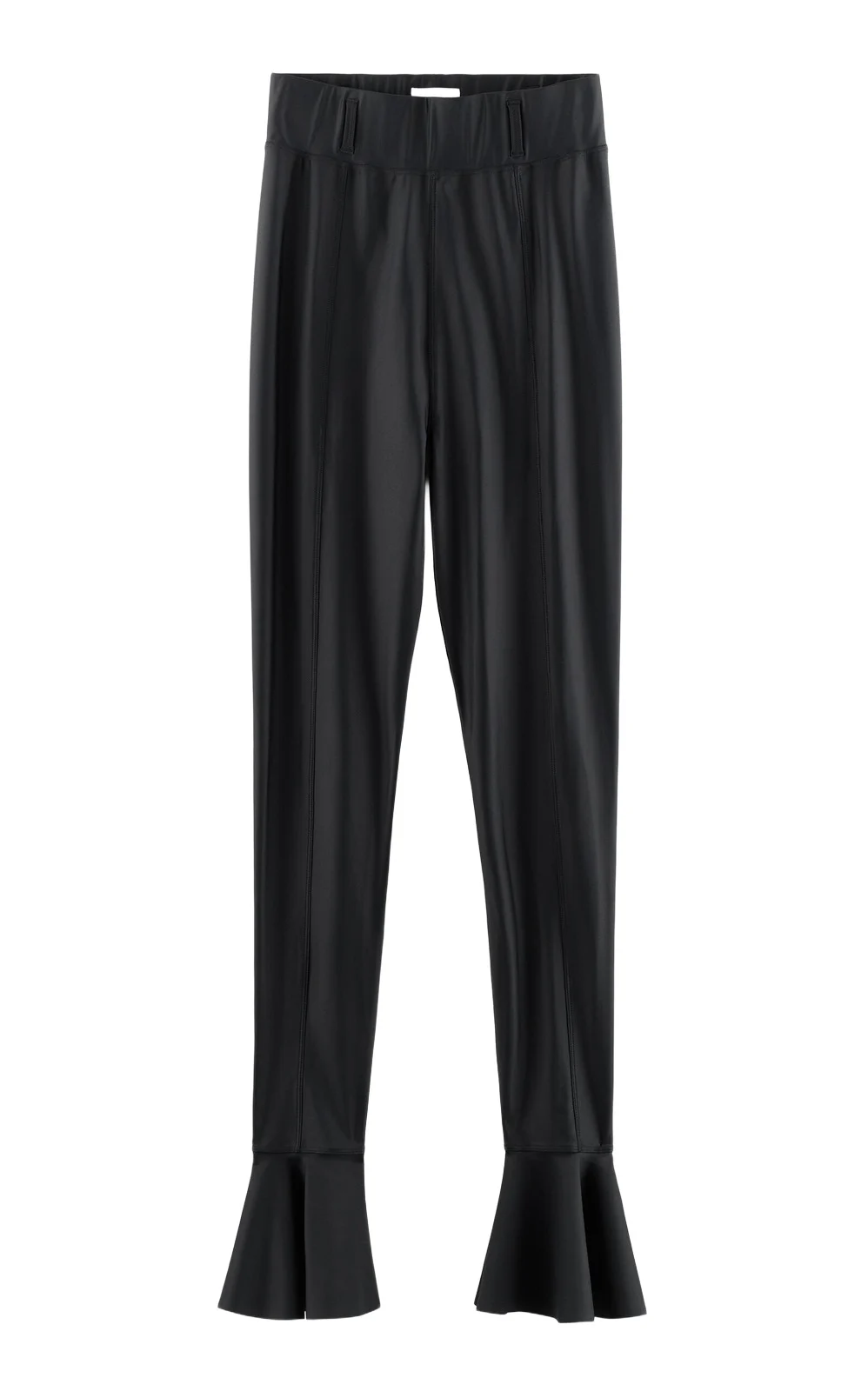 ARAKII Exclusive Shiny Ruffled Jersey Tights