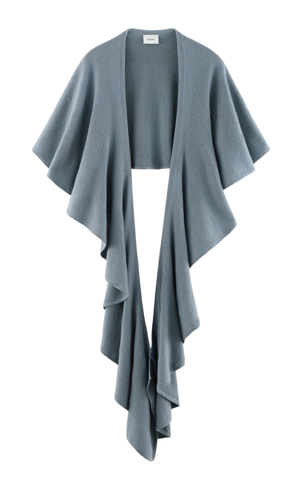 ARAKII Exclusive Ruffled Wool Knit Scarf