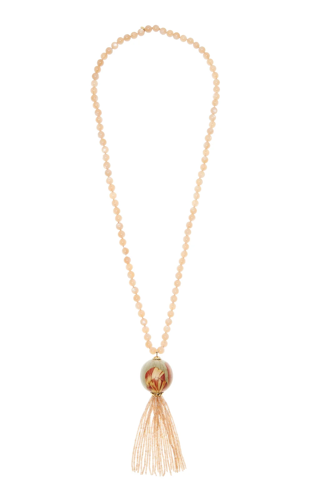 Sphere 18K Yellow Gold Multi-Stone Necklace Sphere 18K Yellow Gold Multi-Stone Necklace