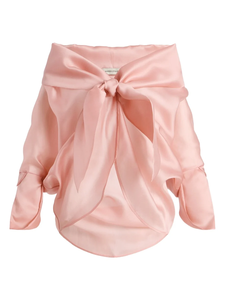 ANDRES OTALORA Exclusive Lomas Silk Top