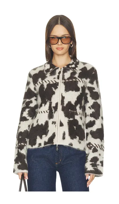 Guest In Residence Grizzly Cowhide Jacket | Thumbnail 2 Guest In Residence Grizzly Cowhide Jacket | Thumbnail 2