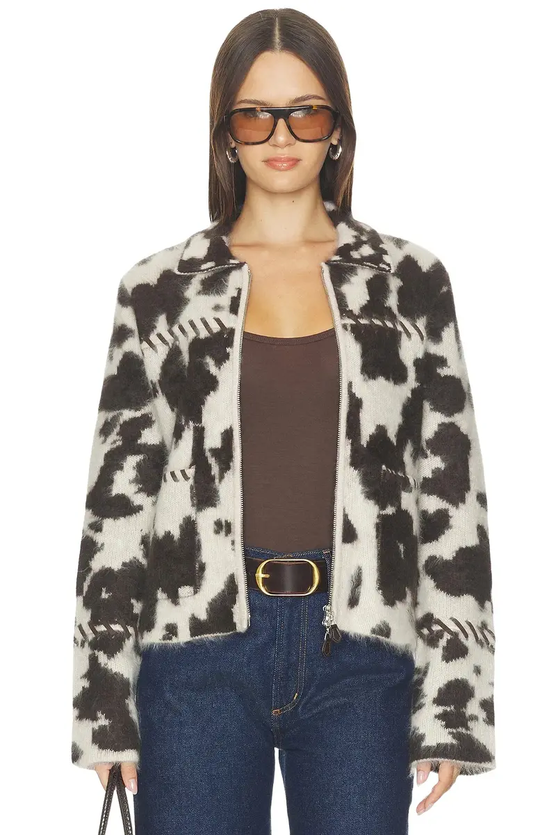 Guest In Residence Grizzly Cowhide Jacket
