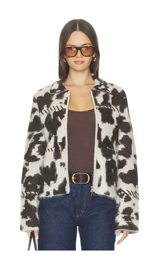 Guest In Residence Grizzly Cowhide Jacket