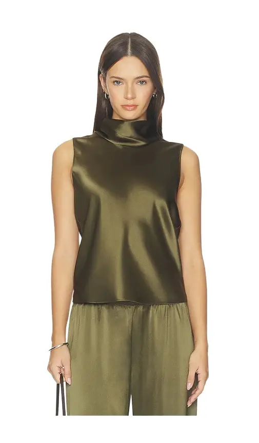 Barb Sleeveless Cowl Neck Blouse Barb Sleeveless Cowl Neck Blouse