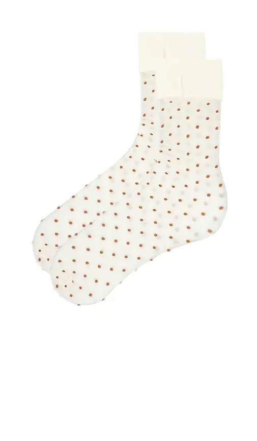For Love & Lemons Polka Dot Knee High Tights | Thumbnail 2 For Love & Lemons Polka Dot Knee High Tights | Thumbnail 2