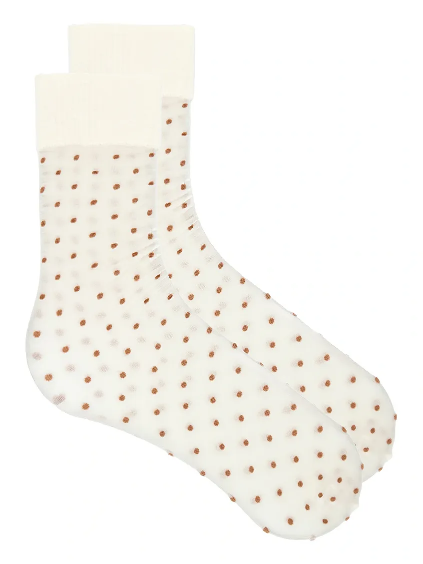 Polka Dot Knee High Tights Polka Dot Knee High Tights