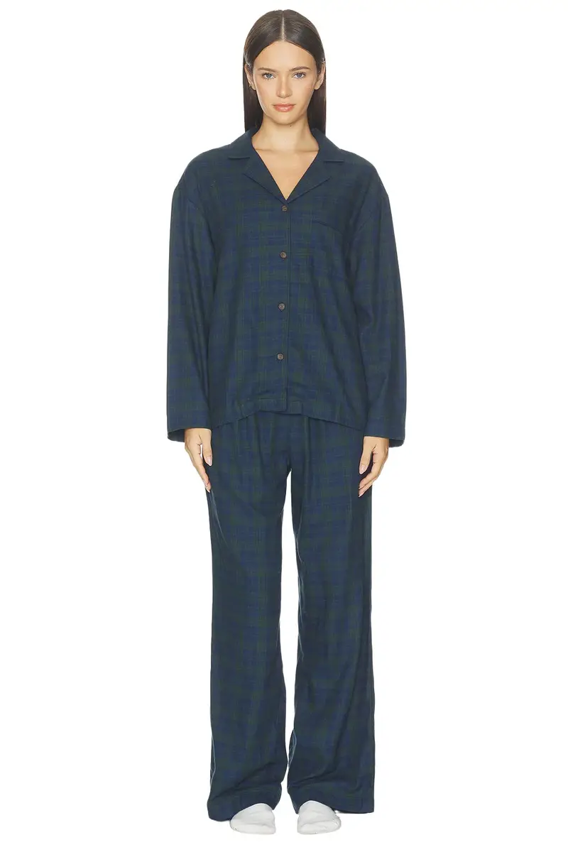 Flannel Pajama Set