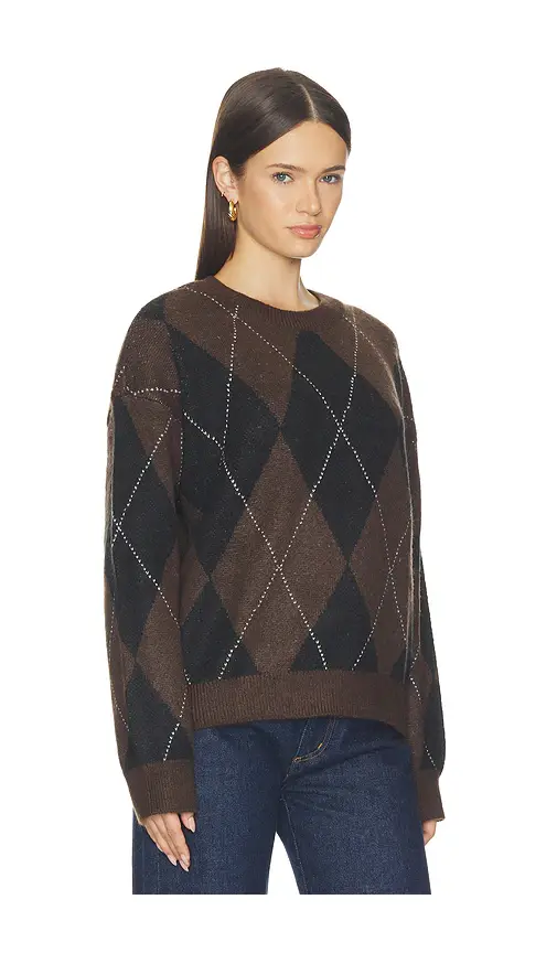 Sanctuary Argyle Crew Pullover | Thumbnail 2 Sanctuary Argyle Crew Pullover | Thumbnail 2