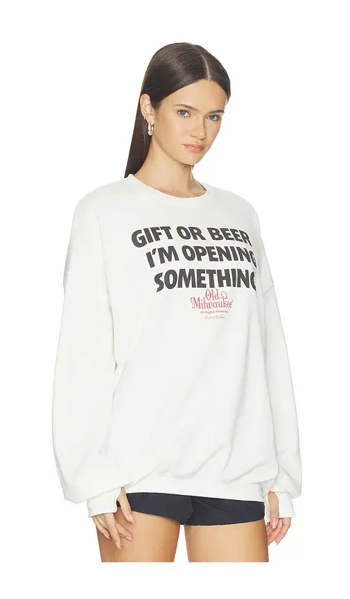 The Laundry Room Gift Or Beer Jump Jumper Sweatshirt | Thumbnail 2