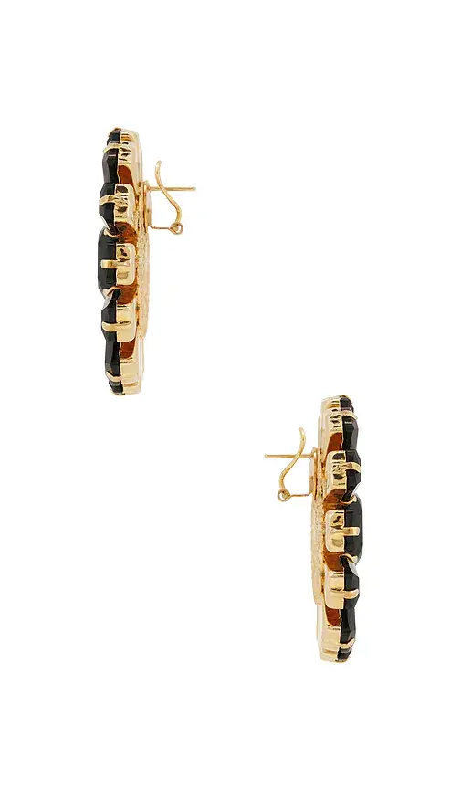 Anton Heunis Omega Clasp Radiant Earrings | Thumbnail 2