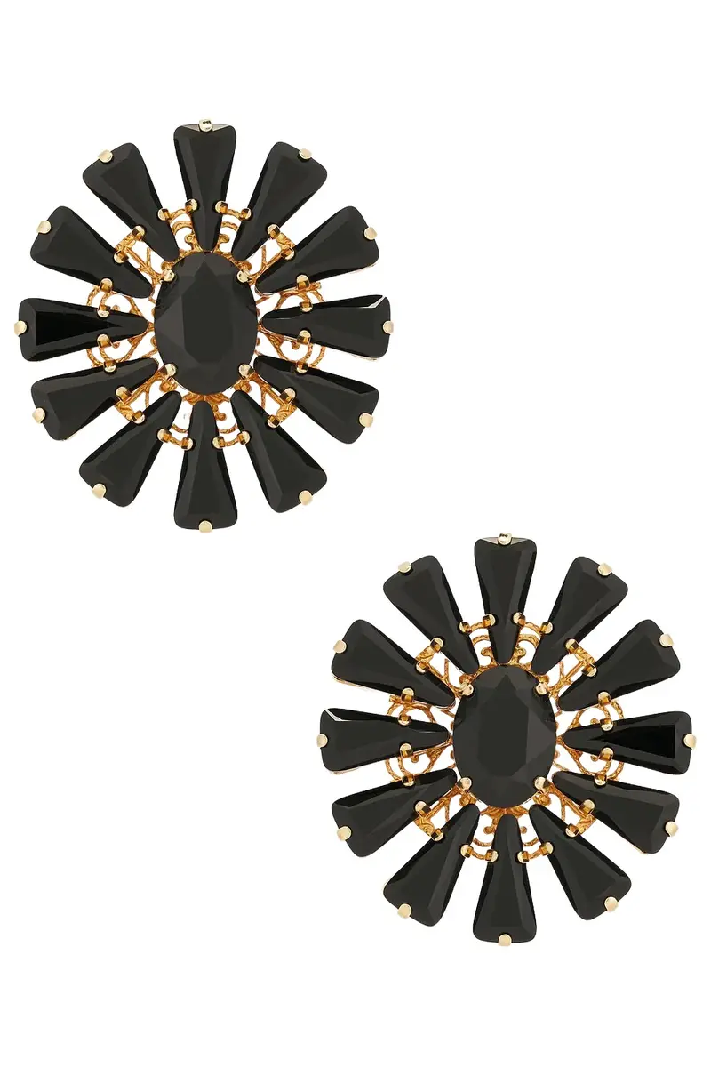 Anton Heunis Omega Clasp Radiant Earrings
