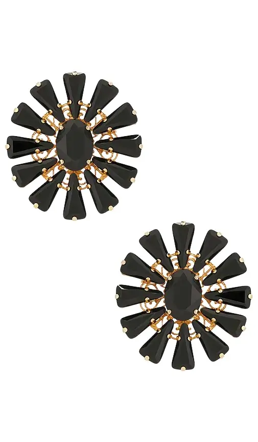Anton Heunis Omega Clasp Radiant Earrings