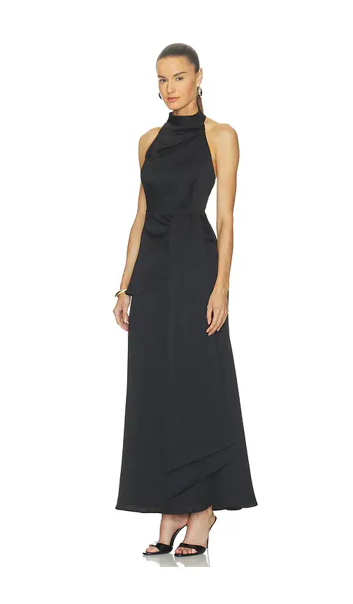 Elliatt Auriella Halter Maxi Gown | Thumbnail 2 Elliatt Auriella Halter Maxi Gown | Thumbnail 2