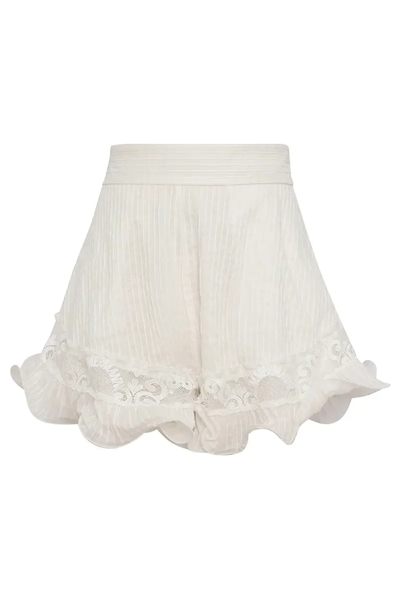 Marigold Pintuck Short