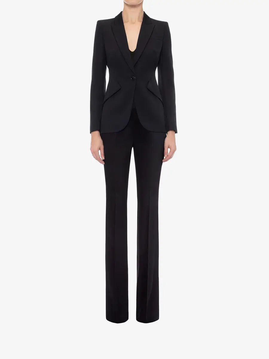 Alexander McQueen Narrow Bootcut Trousers | Thumbnail 2 Alexander McQueen Narrow Bootcut Trousers | Thumbnail 2