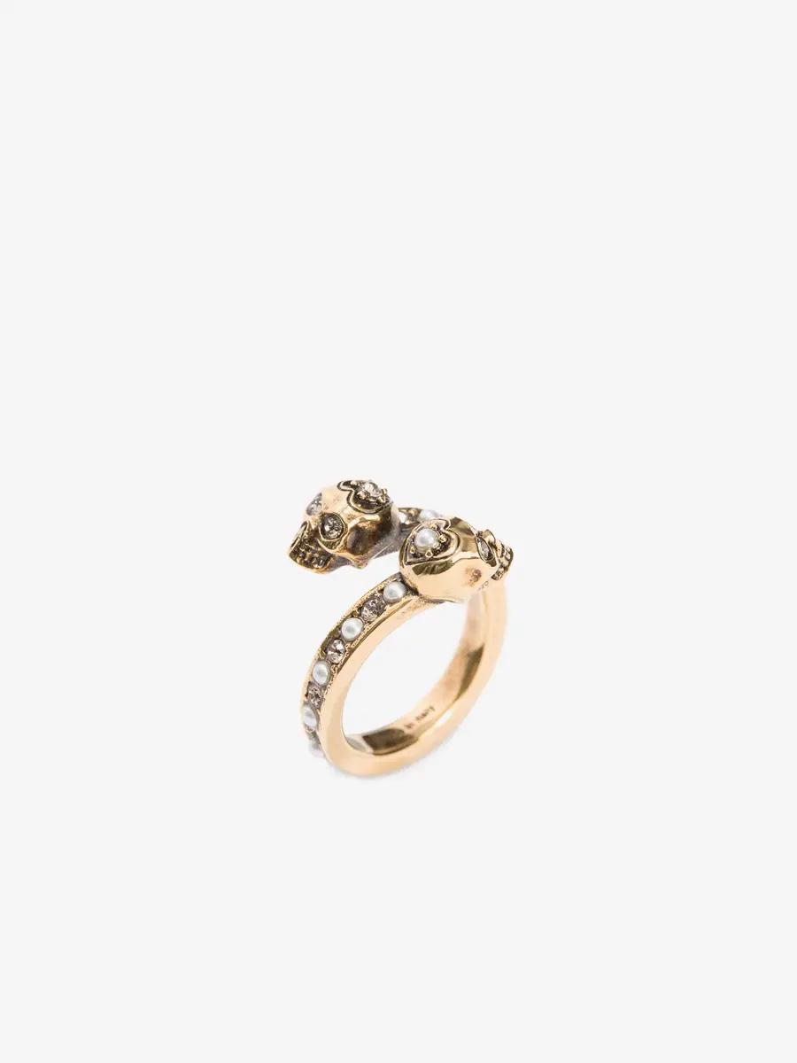 Alexander McQueen Wrap-Around Skull Ring | Thumbnail 2 Alexander McQueen Wrap-Around Skull Ring | Thumbnail 2