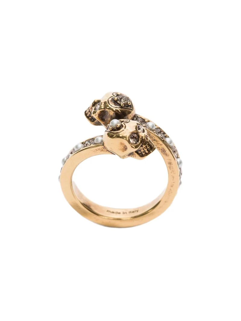 Alexander McQueen Wrap-Around Skull Ring